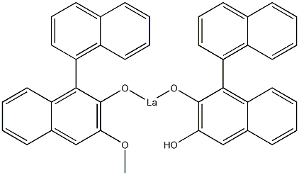 R-四氢呋喃合镧结构式