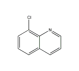 8-氯喹啉结构式