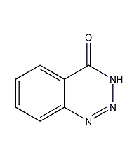 1,2,3-苯并三嗪-4(3H)-酮结构式