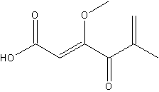 青霉酸结构式