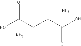 琥珀酸联铵结构式