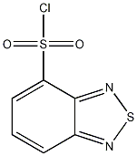 2,1,3-苯并噻二唑-4-磺酰氯结构式