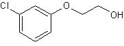 2-(3-氯苯氧基)乙醇结构式