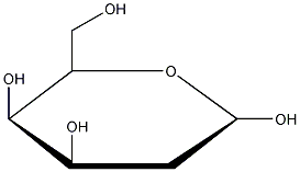 2-脱氧-D-半乳糖结构式