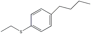 1-正-丁基-4-(乙基硫基)苯结构式