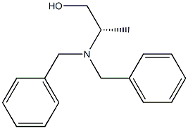 (S)-(+)-2-(二苯甲基氨基)-1-丙醇结构式