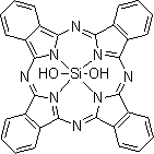 二羟基硅酞菁结构式