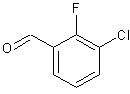 3-氯-2-氟苯甲醛结构式