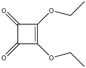 3,4-二乙氧基-3-环丁烯-1,2-二酮结构式