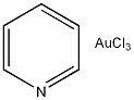 (吡啶)三氯化金结构式