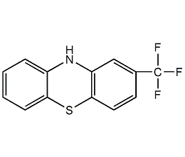 2-(三氟甲基)吩噻嗪结构式
