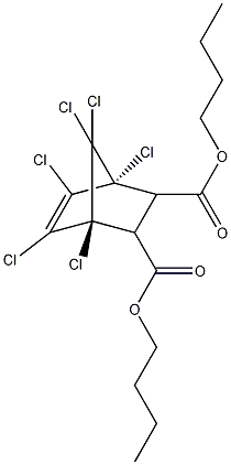 二丁基氯菌酸酯结构式