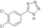 5-(3,4-二氯苯基)-1H-四唑结构式