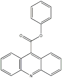 苯基吖啶-9-羧酸酯结构式