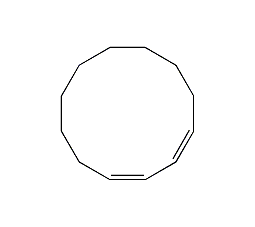 1,3-环十二二烯结构式