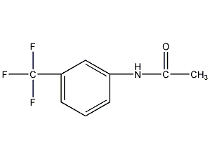 3-(三氟甲氧基)乙酰苯胺结构式