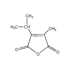 2-甲基-3-丙基顺丁烯二酸酐结构式