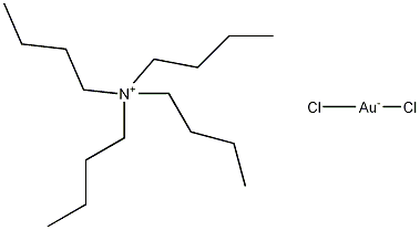 四正丁基二氯金化铵结构式