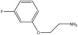 2-(3-氟苯氧基)-1-乙胺结构式