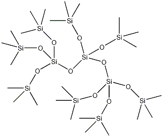 八(三甲基甲硅烷氧基)硅杂倍半噁烷结构式