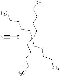 硫氰酸四戊基铵结构式