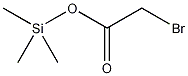 甲硅烷基溴代乙酸三甲酯结构式
