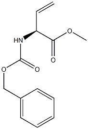 (S)-2-(苄氧羰氨基)-3-丁烯酸甲酯结构式