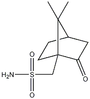 (1S)-10-樟脑磺酰胺结构式