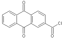 葸醌-2-甲酰氯结构式