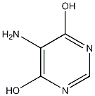 5-氨基-4,6-二羟基嘧啶结构式