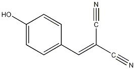 4-羟基苯亚甲基丙二腈结构式