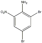 2,4-二溴-6-硝基苯胺结构式