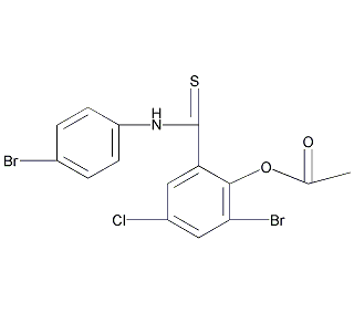 溴硫酰胺结构式