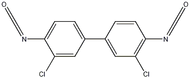 3,3'-二氯代联苯 4,4'-二异氰酸酯结构式