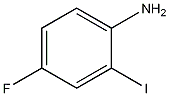 2-碘-4-氟苯胺结构式