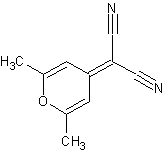 4-(二甲氰)-2,6-二甲基-4h-吡喃结构式