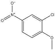 2-氯-4-硝基苯甲醚结构式