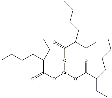 2-乙基己酸铈结构式