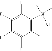 五氟苯基二甲基氯硅烷结构式