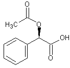 (-)-O-乙酰-D-扁桃酸结构式