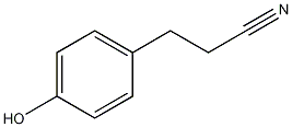 3-(4-羟基苯基)丙腈结构式