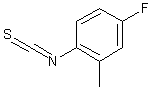 4-氟-2-甲基异腈酸苯酯结构式