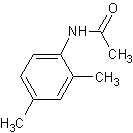2',4'-二甲基乙酰苯胺结构式