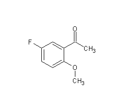 5-氟-2-甲氧基苯乙酮结构式