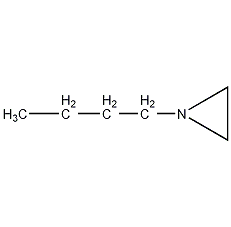 1-丁基氮丙啶结构式