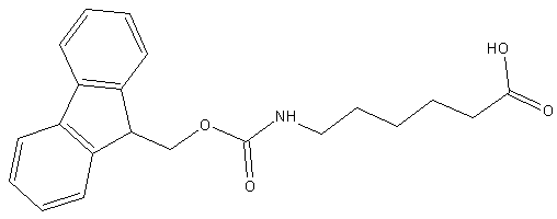 芴甲氧羰酰基-6-氨基己酸结构式