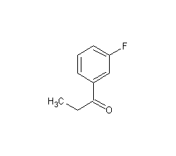 3'-氟苯丙酮结构式