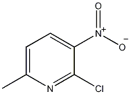 2-氯-3-硝基-6-甲基吡啶结构式