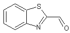 苯并噻唑-2-甲醛结构式