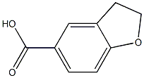 2,3-二氢苯并呋喃-5-羧酸结构式